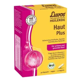 LUVOS Zdravilna zemlja Organic Skin Plus kapsule, 30 kapsul