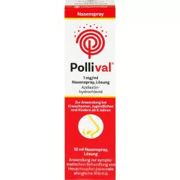 POLLIVAL 1 mg/ml raztopina za pršilo za nos, 10 ml