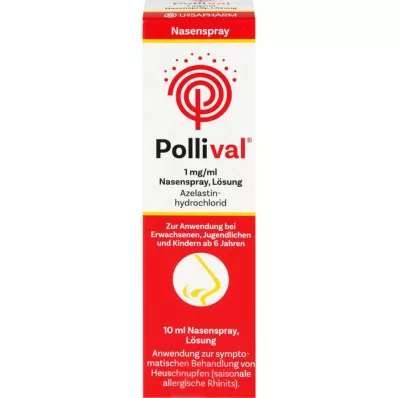 POLLIVAL 1 mg/ml raztopina za pršilo za nos, 10 ml