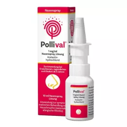 POLLIVAL 1 mg/ml raztopina za pršilo za nos, 10 ml