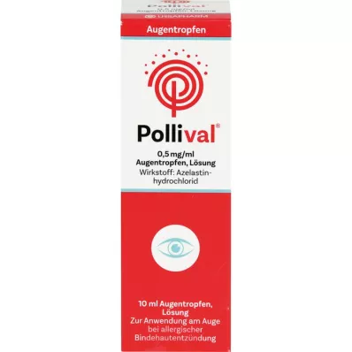 POLLIVAL 0,5 mg/ml raztopina za kapljice za oči, 10 ml