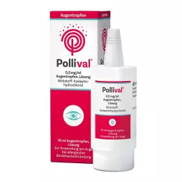 POLLIVAL 0,5 mg/ml raztopina za kapljice za oči, 10 ml