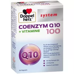 DOPPELHERZ Koencim Q10 100+Vitamini sistemske kapsule, 60 kapsul