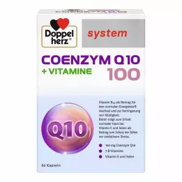 DOPPELHERZ Koencim Q10 100+Vitamini sistemske kapsule, 60 kapsul