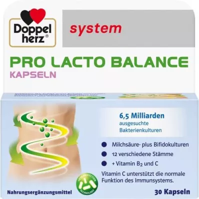 DOPPELHERZ Kapsule sistema Pro Lacto Balance, 30 kosov