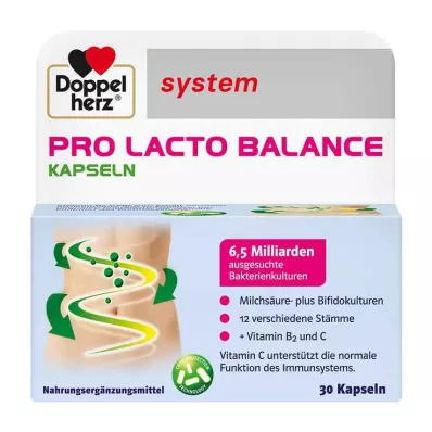DOPPELHERZ Kapsule sistema Pro Lacto Balance, 30 kosov