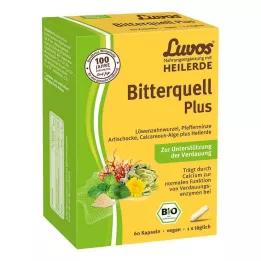 LUVOS Zdravilna zemlja Organic Bitter Spring Plus kapsule, 60 kapsul