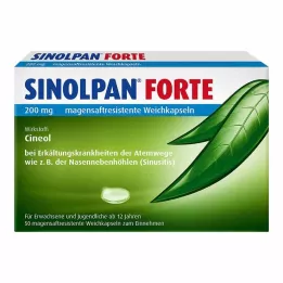 SINOLPAN forte 200 mg enterično obložene mehke kapsule, 50 kosov