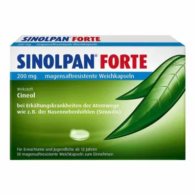 SINOLPAN forte 200 mg enterično obložene mehke kapsule, 50 kosov SINOLPAN forte 200 mg enterično obložene mehke kapsule, 50 kosov