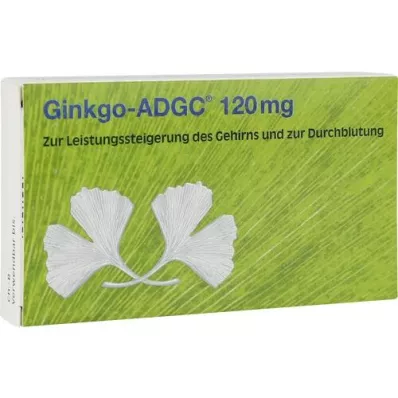 GINKGO ADGC 120 mg filmsko obložene tablete, 20 kosov
