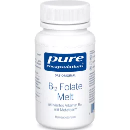 PURE ENCAPSULATIONS B12 Folate melt pastilke, 90 kosov