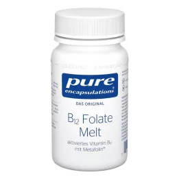PURE ENCAPSULATIONS B12 Folate melt pastilke, 90 kosov