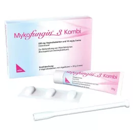 Mykofungin 3 Combi 200 mg vaginalne tablete + 10 mg/g krema, 1 p
