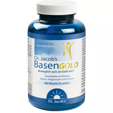 BASENGOLD Žvečljive tablete Dr. Jacobs, 126 kosov