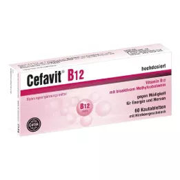 CEFAVIT B12 žvečljive tablete, 60 kapsul