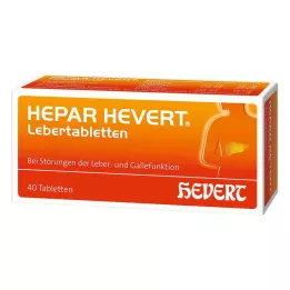HEPAR HEVERT Jetrne tablete, 40 kosov