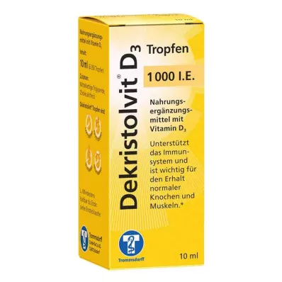 DEKRISTOLVIT D3 1.000 I.U. kapljic, 10 ml