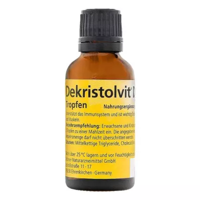 Dekristolvit D3 1.000 IE kapljice, 25 ml