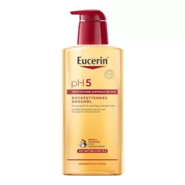 EUCERIN pH5 olje za prhanje za občutljivo kožo s črpalko, 400 ml