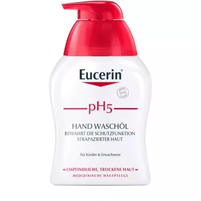 EUCERIN pH5 olje za umivanje rok za občutljivo kožo, 250 ml