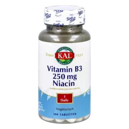 VITAMIN B3 NIACIN 250 mg tablete, 100 kosov