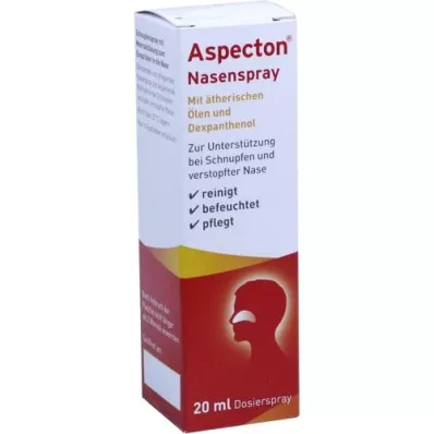 ASPECTON Pršilo za nos ustreza 1,5-odstotni fiziološki raztopini, 20 ml