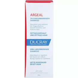 DUCRAY ARGEAL Šampon proti mastnim lasem, 200 ml