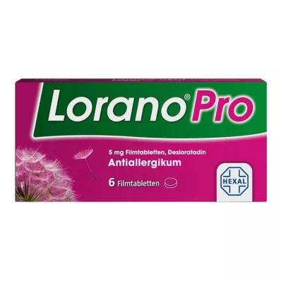 LoranoPro 5 mg filmsko obložene tablete, 6 kom LoranoPro 5 mg filmsko obložene tablete, 6 kom