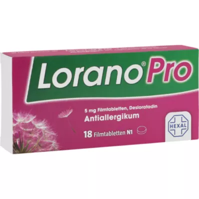 LORANOPRO 5 mg filmsko obložene tablete, 18 kosov