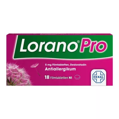 LoranoPro 5 mg filmsko obložene tablete, 18 kom LoranoPro 5 mg filmsko obložene tablete, 18 kom