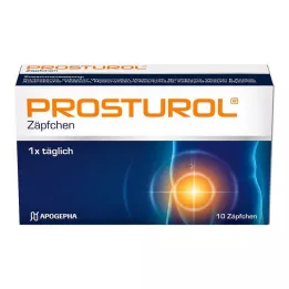 PROSTUROL Svečke, 10 kos