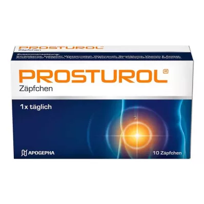 PROSTUROL Svečke, 10 kos
