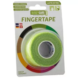 FINGERTAPE brez lateksa BUDDYCARE MED zelena trava, 1 kos