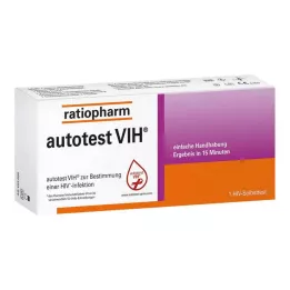 AUTOTEST VIH HIV-Samodejno testiranje ratiopharm, 1 kos