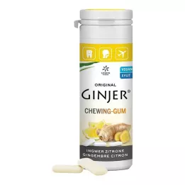 INGWER GINJER Žvečilni gumi z limono, 30 g