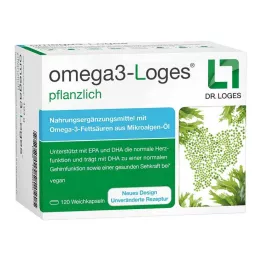OMEGA3-Loges vegetarijanske kapsule, 120 kapsul
