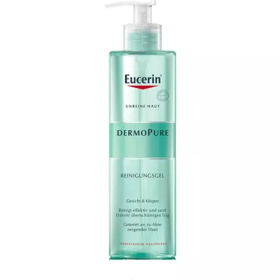 EUCERIN DermoPure čistilni gel, 400 ml