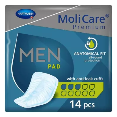 MOLICARE Premium MEN Pad 3 kapljice, 14 kosov