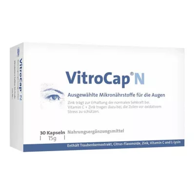 Kapsule Vitrocap N, 30 enot