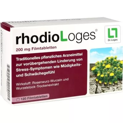 RHODIOLOGES 200 mg filmsko obložene tablete, 120 kosov