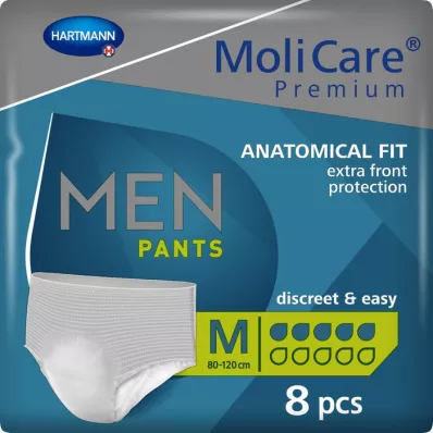 MOLICARE Premium MEN Hlače 5 kapljic M, 8 kosov