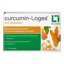 CURCUMIN-LOGES plus Boswellia kapsule, 120 kapsul