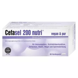 CEFASEL 200 hranilnih kapsul s selenom, 60 kosov