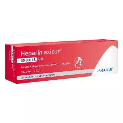 Heparin axicur® 30.000 IE gel, 100 g Heparin axicur® 30.000 IE gel, 100 g