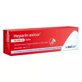 HEPARIN AXICUR 60.000 I.U. mazilo, 100 g