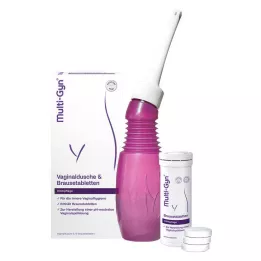 MULTI-GYN Vaginalna prha combipack šumeče tablete, 1 P
