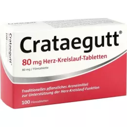 CRATAEGUTT 80 mg tablete za srce in ožilje, 100 kosov