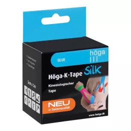 HÖGA-K-TAPE Svilo 5 cmx5 m l.fr.modri kineziol.trak, 1 kos