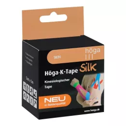 HÖGA-K-TAPE Svila 5 cmx5 m l.fr.skin kinesiol.tape, 1 kos