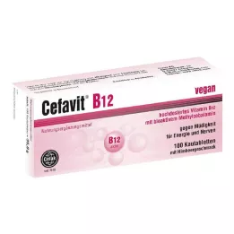 CEFAVIT B12 žvečljive tablete, 100 kosov